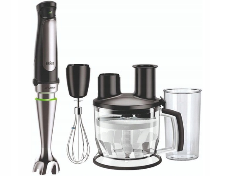 BRAUN MQ7075 1000W MIXÉR ČIERNA